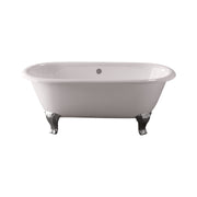 The Como 5' Cast Iron Double Ended Deco Leg Tub without Drillings P1115 | Strom Living