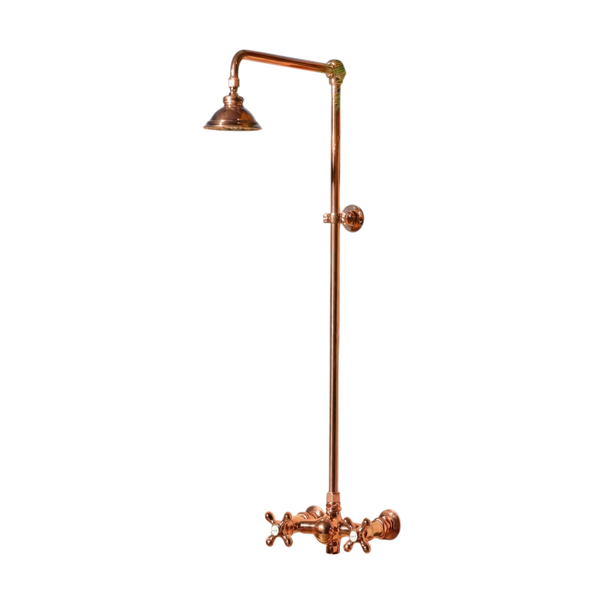 Outdoor Exposed Shower System P1123 | Strom Living Copper 36" None - Showers
