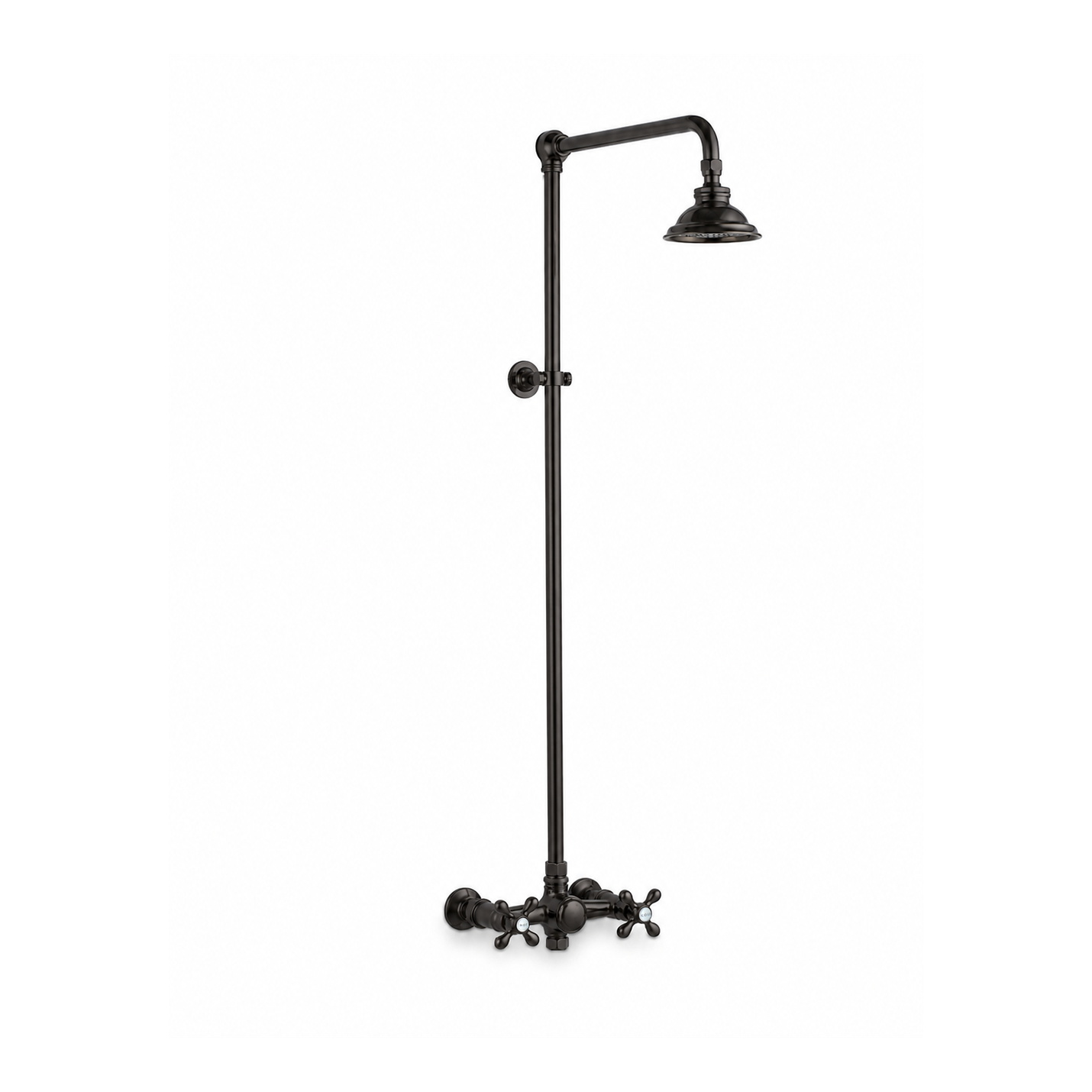 Outdoor Exposed Shower System P1123 | Strom Living Oil Rubbed Bronze - Showers