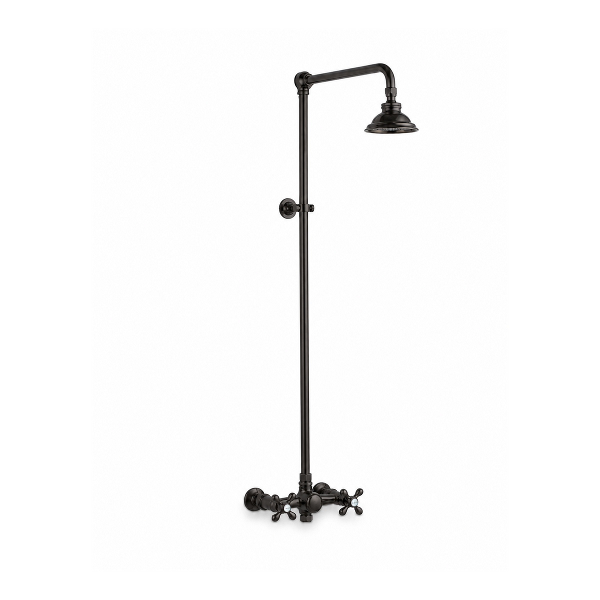 Outdoor Exposed Shower System P1123 | Strom Living Oil Rubbed Bronze - Showers