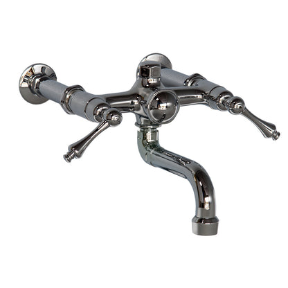 Strom Living Traditional Wall Mount Tub Faucet with Lever Handles