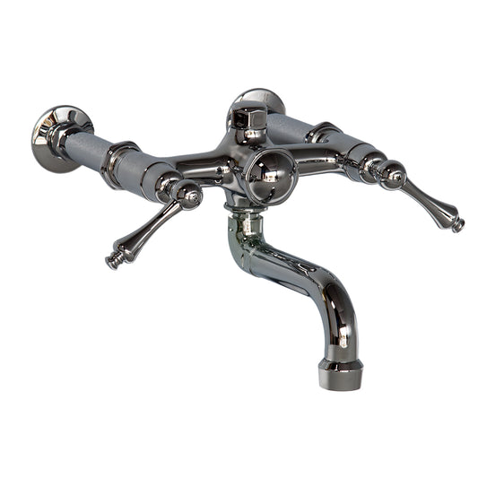 Strom Living Traditional Wall Mount Tub Faucet with Lever Handles
