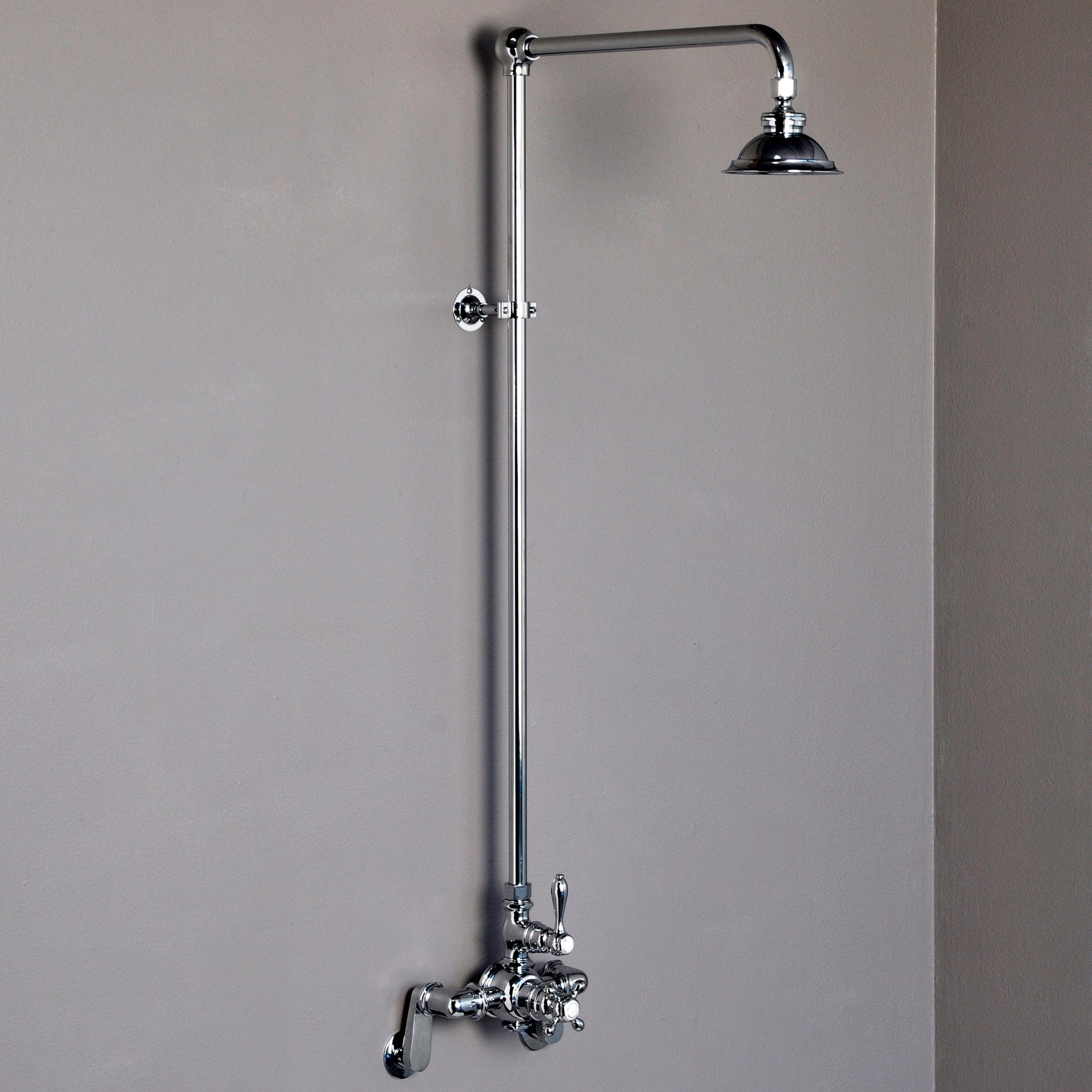 Exposed Thermostatic Shower System P1130 | Strom Living - Showers