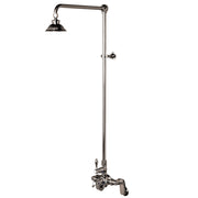 Exposed Thermostatic Shower System Wall Mount with 1.75GPM Lever/Cross Handles P1130 | Strom Living