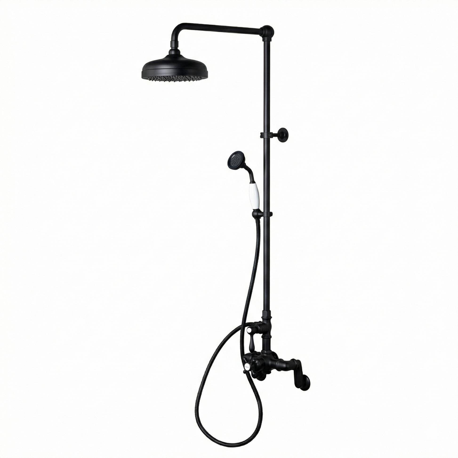 Sacramento Exposed Thermostatic Shower System P1131 | Strom Living Oil Rubbed Bronze - Showers