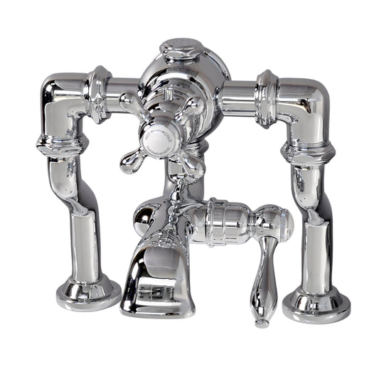 Thermostatic Deck Mount Tub Faucet with Adjustable centers