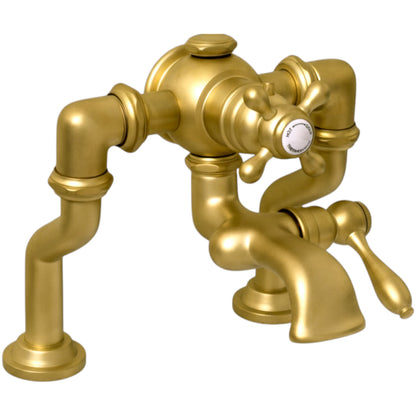 Thermostatic Deck Mount Tub Faucet with Adjustable centers