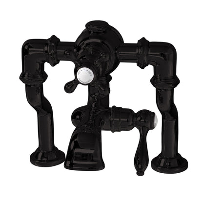 Thermostatic Deck Mount Tub Faucet with Adjustable centers