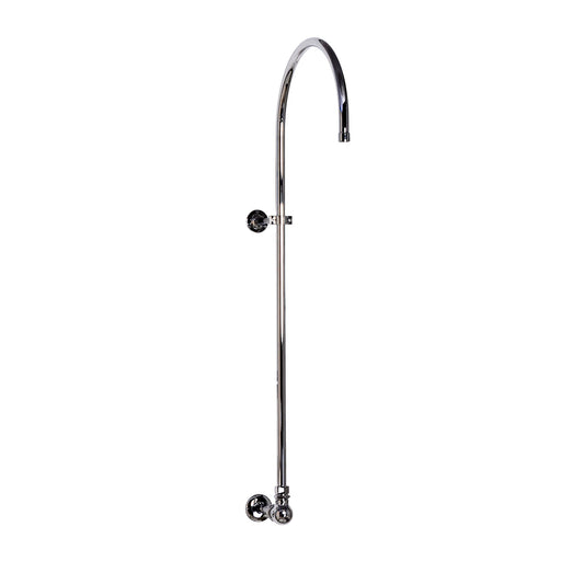 Strom Living Wall Mount Riser Base Assembly with 1/2” IPS  Male Connection to the wall