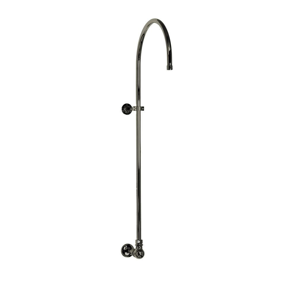 Wall Mount Riser Base Assembly with 1/2" IPS Male Connection to the wall P1134 | Strom Living - Shower Components