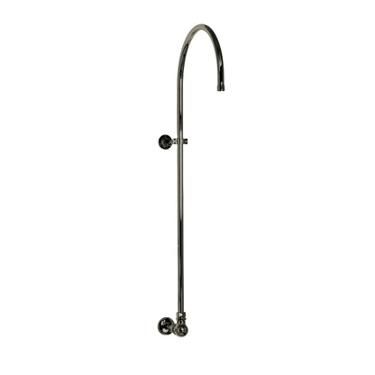 Strom Living Wall Mount Riser Base Assembly with 1/2” IPS  Male Connection to the wall