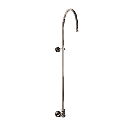 Strom Living Wall Mount Riser Base Assembly with 1/2” IPS  Male Connection to the wall