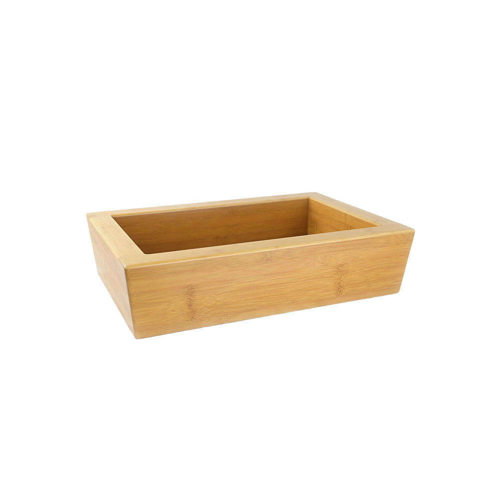 Natural Bamboo Rectangular Vessel Sink P1148 | Strom Living - Sinks