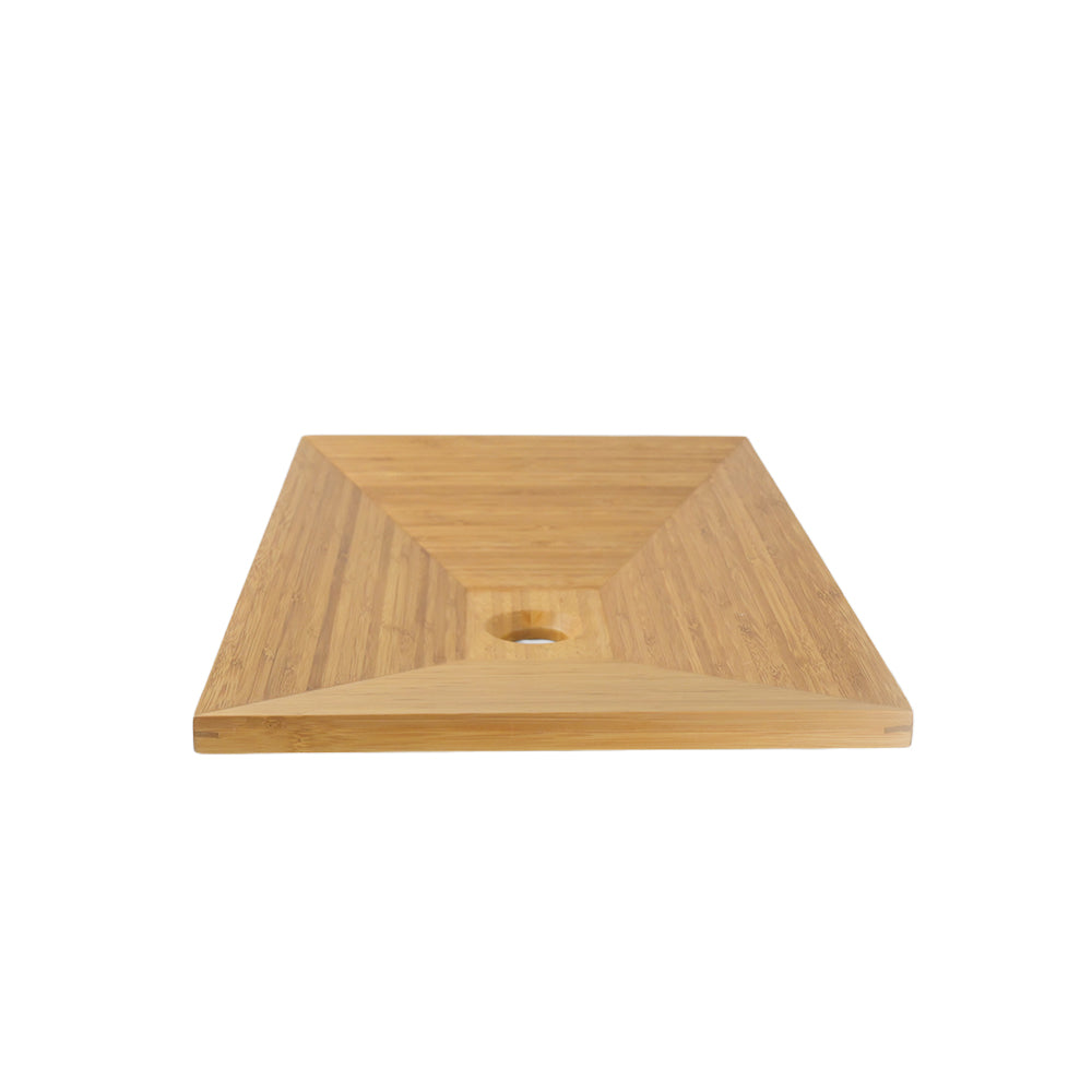 Strom Living Bamboo Shallow Vessel Sink in Natural Color