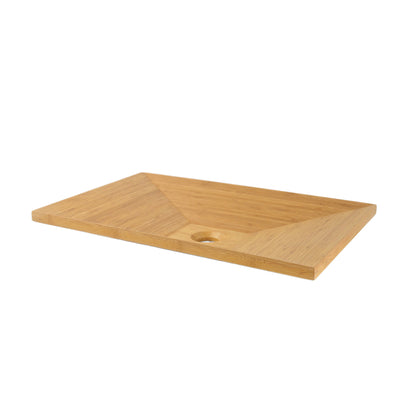 Strom Living Bamboo Shallow Vessel Sink in Natural Color