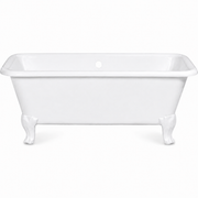The Charles Cast Iron with Rectangular Double Ended Leg Tub P1173 | Strom Living No Finish - Bathtubs