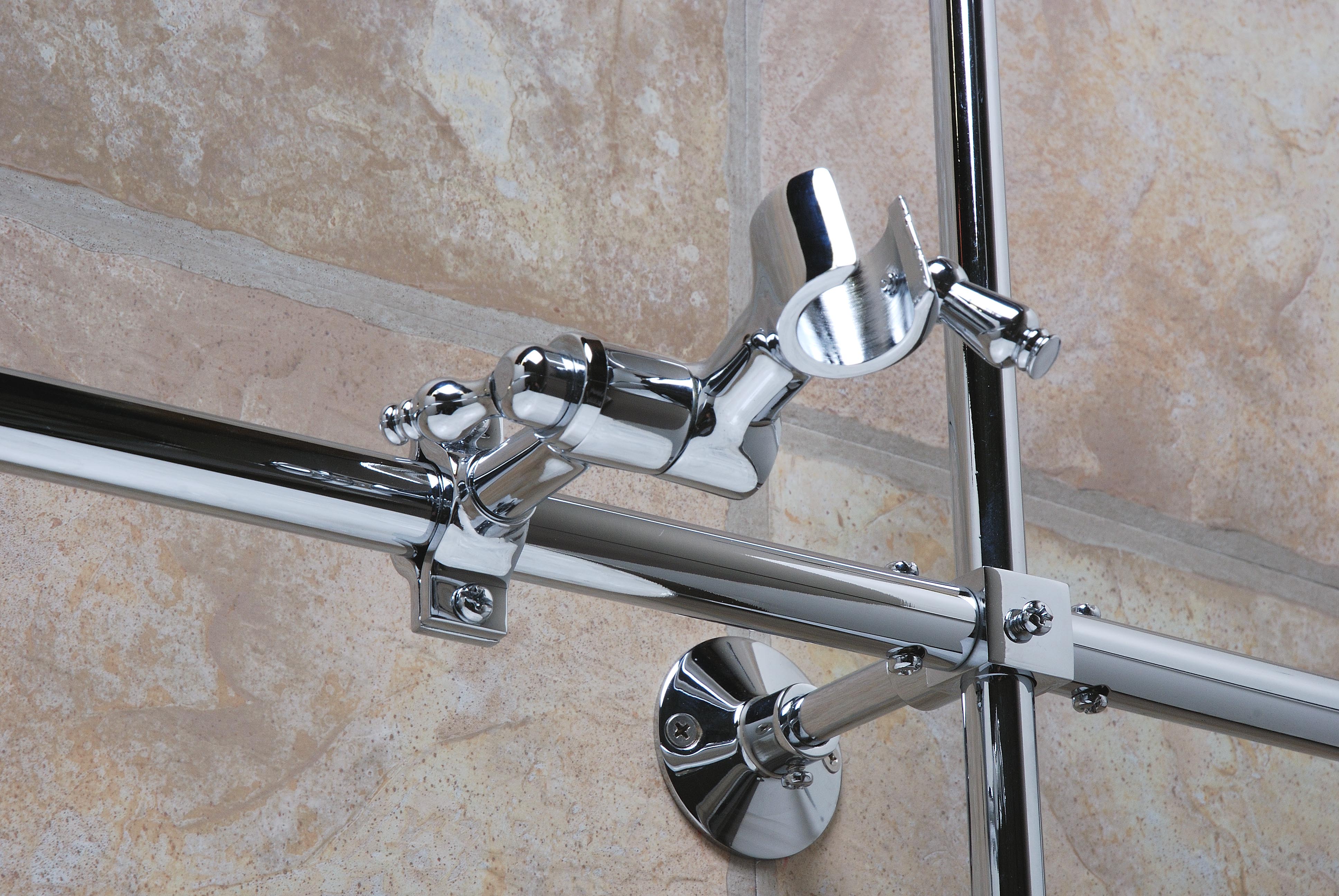 Strom Living Adjustable Handheld Bracket, Fits 3/4'' OD