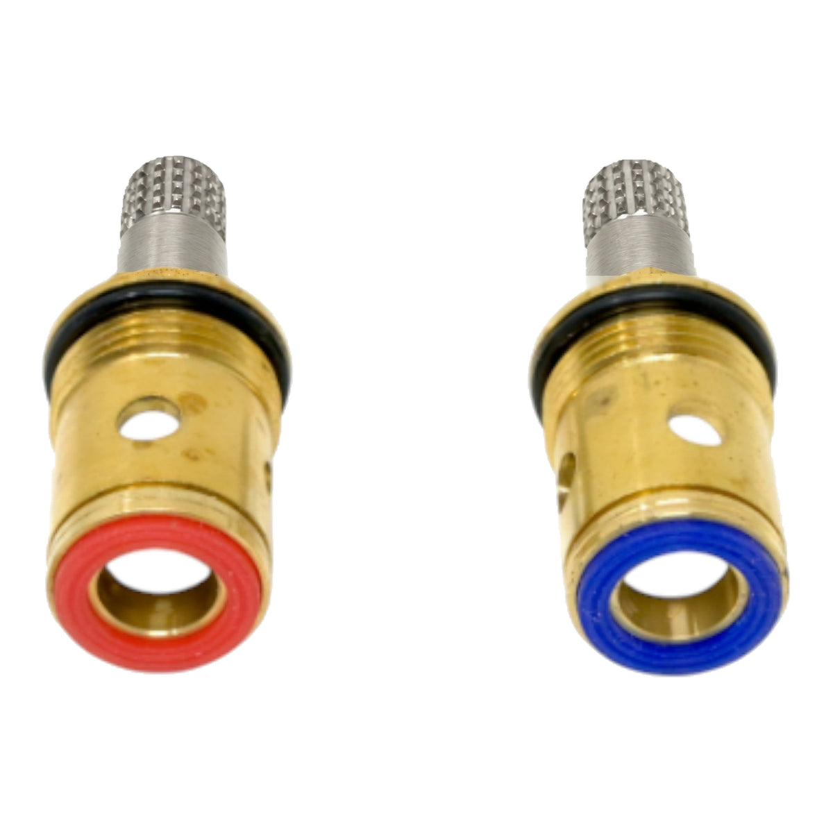 Ceramic Disc Cartridge Pair PP0106Q in Matte Nickel / Matte Nickel