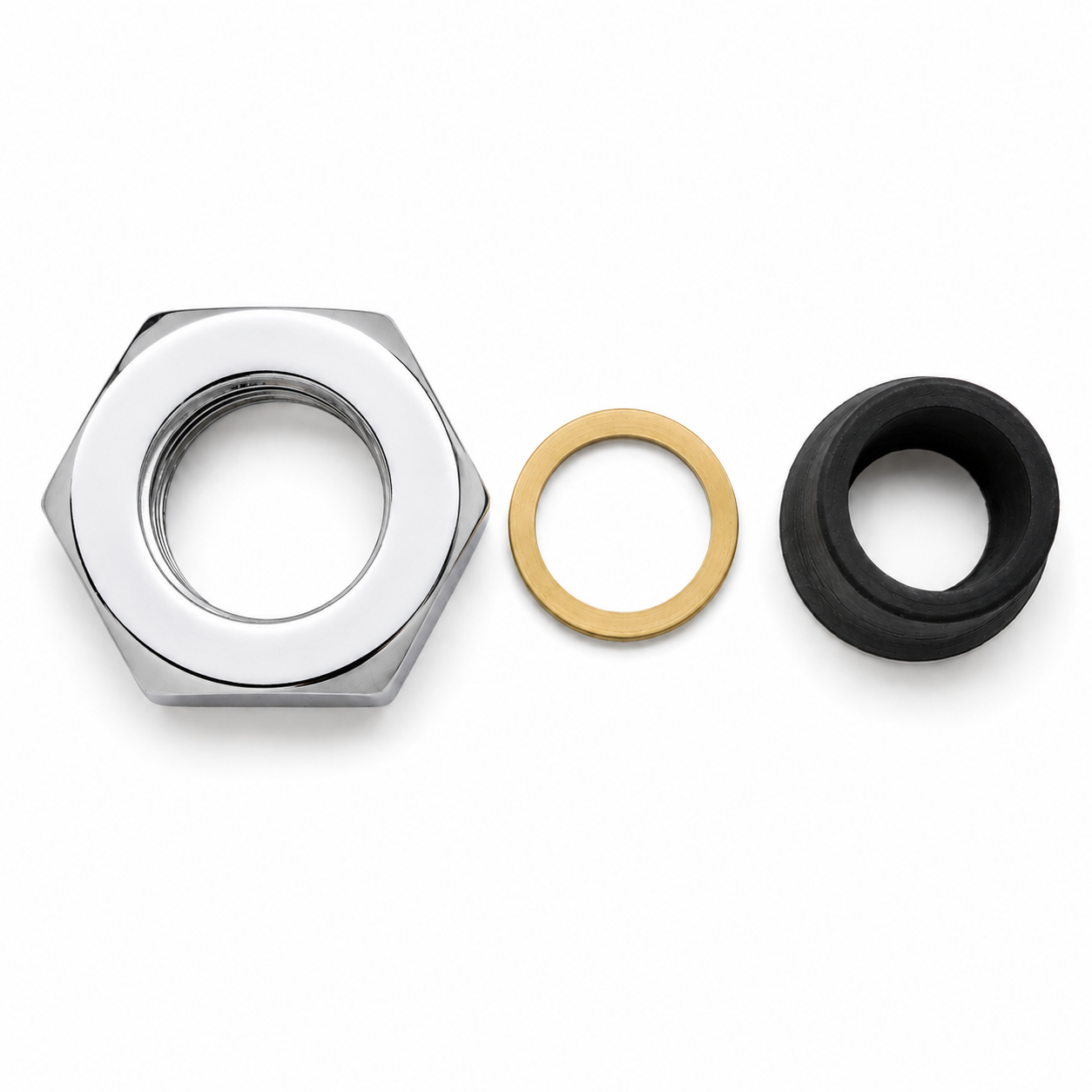 Riser Nut and Washer PP0128 | Strom Living Chrome - Plumbing Parts