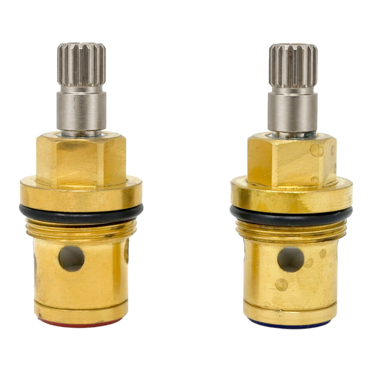 Ceramic Disc Cartridge Pair PP0245 in Matte Nickel / Matte Nickel