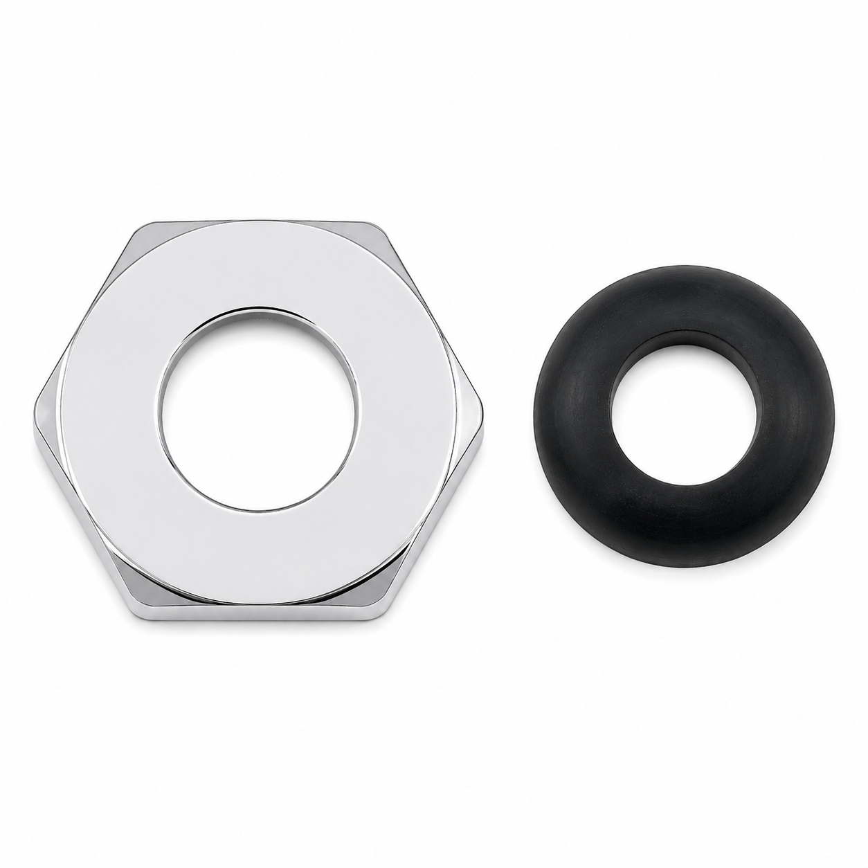 Supply Nut & Washer 3/4" PP0299 | Strom Living Chrome - Plumbing Parts