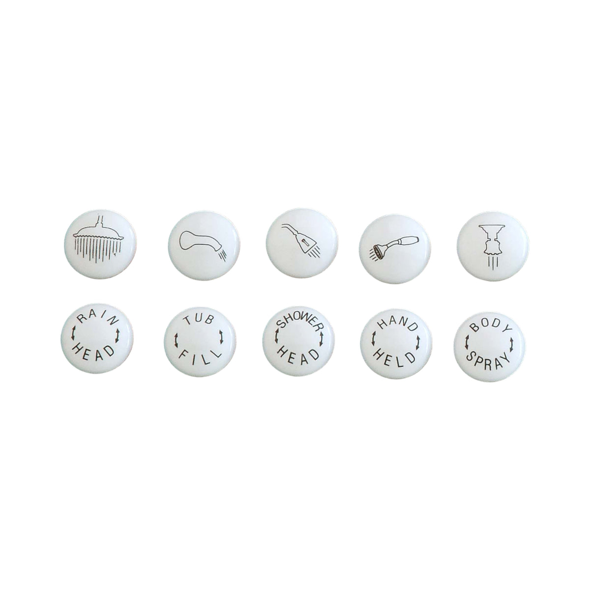 Porcelain Buttons P0932|Strom Living