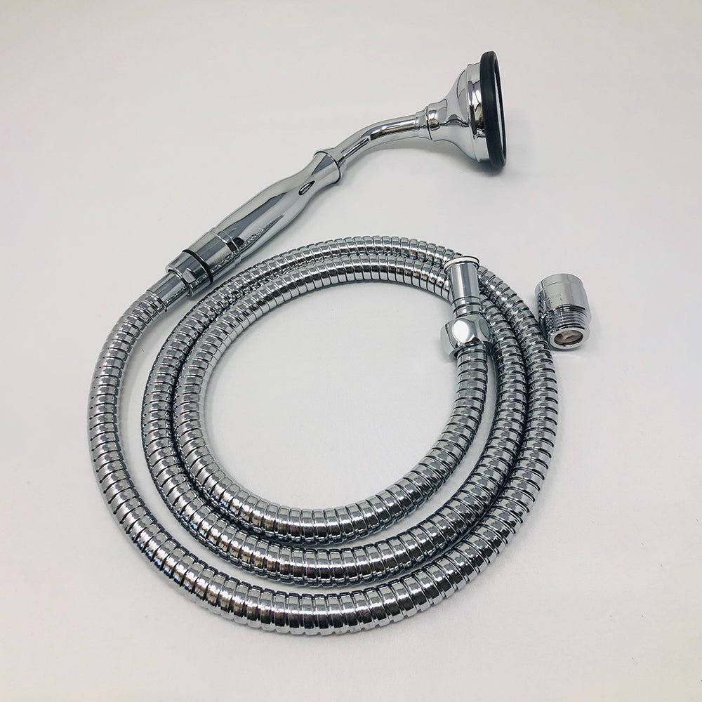 Strom Living All-Metal Handheld Shower with Hose and Vacuum Breaker